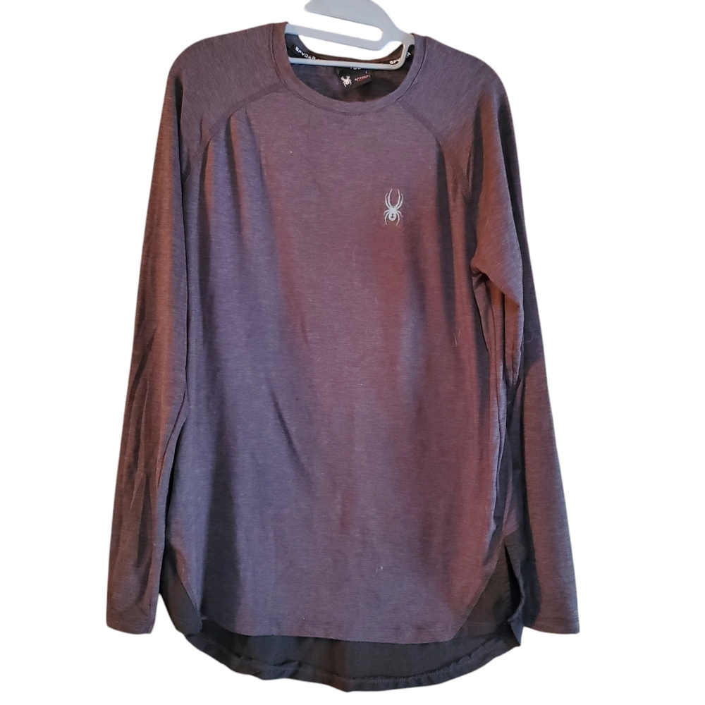 Mens Spyder Active Thermal Long Sleeve Top Base Layer Large